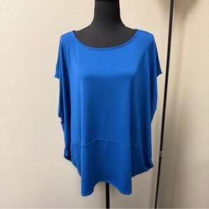 2/$20 NWT Aleani Plus "Into the Blue" Classic Cobalt Women's Top. Size 2X